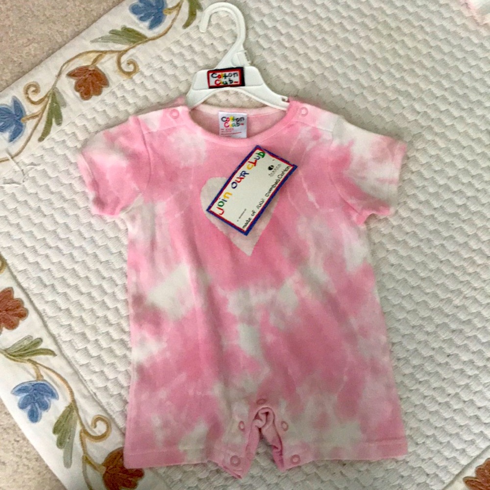 Beautiful pink one piece for girls!